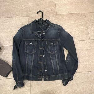 Kut from the Kloth Dark Wash Jean Jacket Size M
